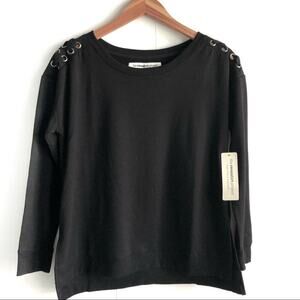 NEW!  The Sweatshirt Project laced up shoulder